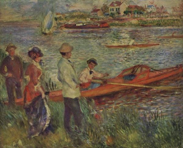 Pierre Renoir Boating Party at Chatou oil painting image
